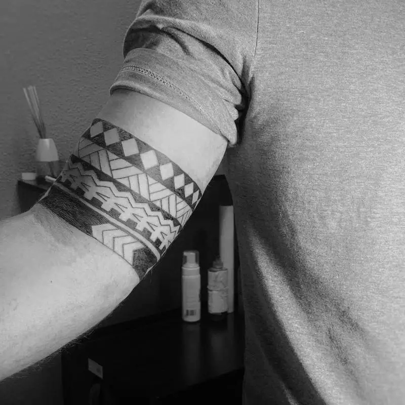 Arm band symbolize strength and luck. The former is especially true if the  tattoo is worn on the bicep, where it accentuates the muscular... |  Instagram
